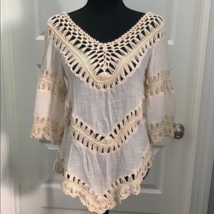Crochet swimsuit cover up